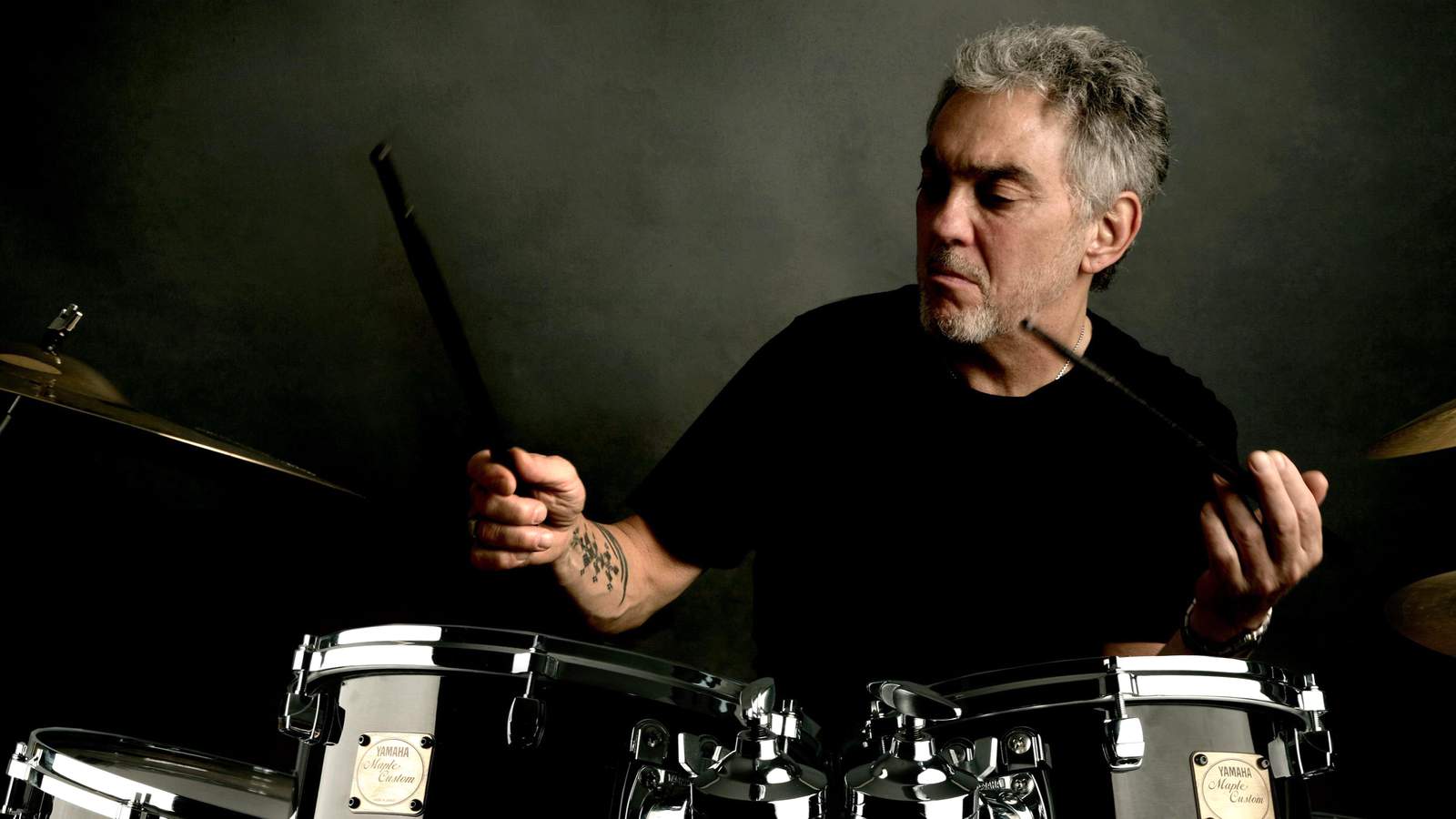 Steve Gadd on the drums